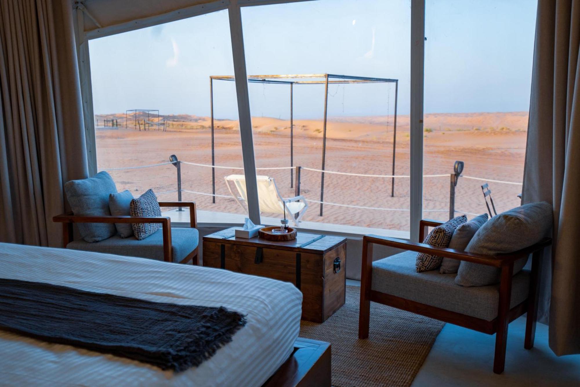 Starry Domes Desert Camp Badīyah Exterior foto