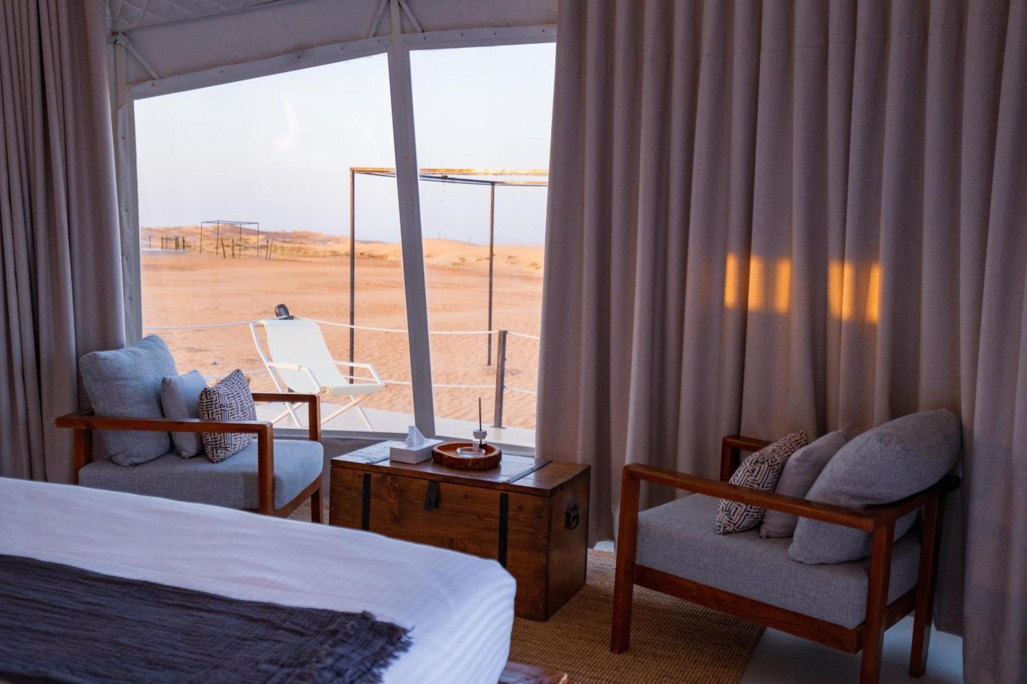 Starry Domes Desert Camp Badīyah Exterior foto