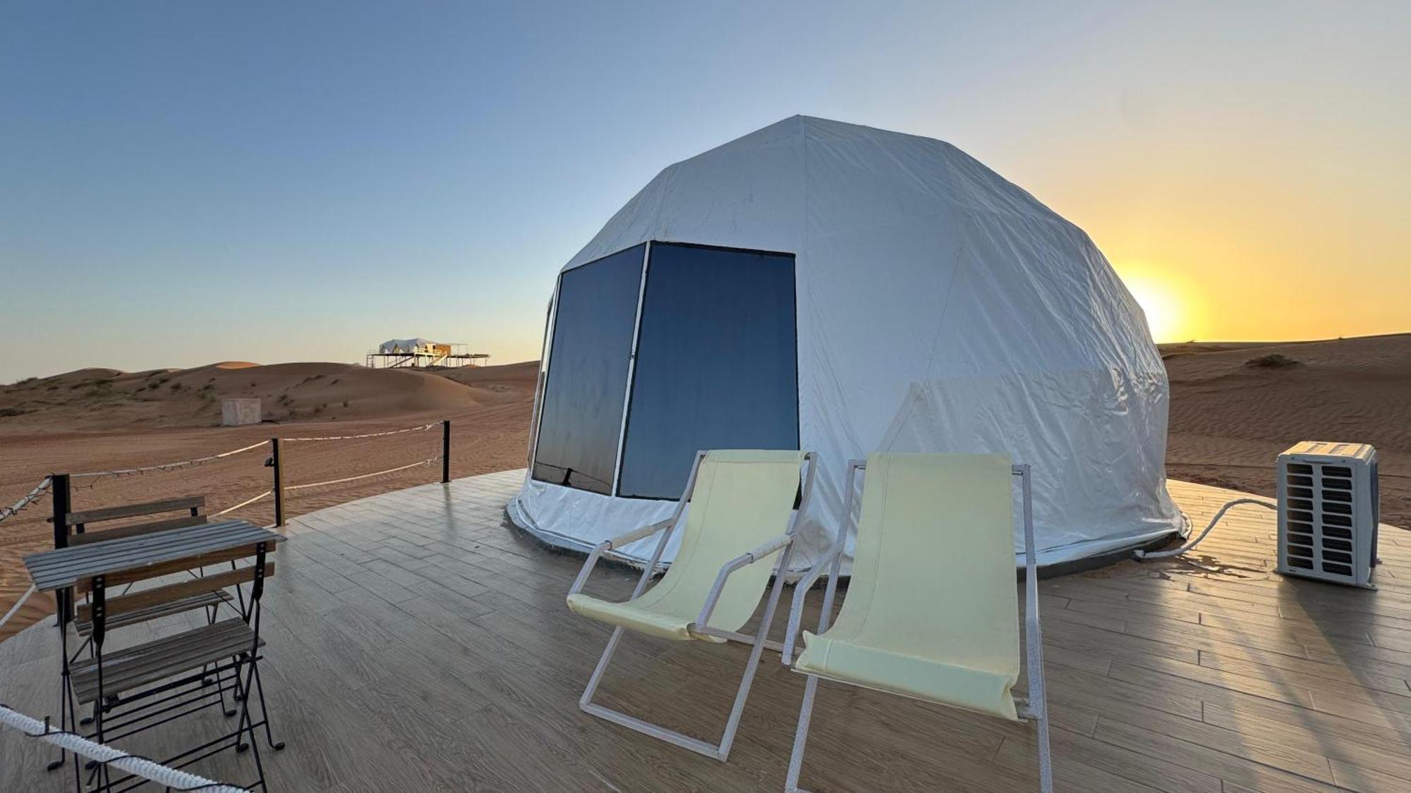Starry Domes Desert Camp Badīyah Exterior foto